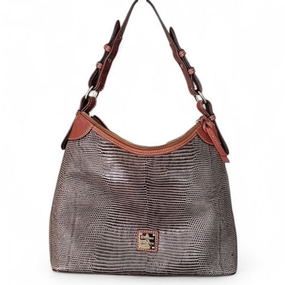 Dooney & Bourke Handbags - Dooney & Bourke Tallulah Snake Embossed Leather Bag